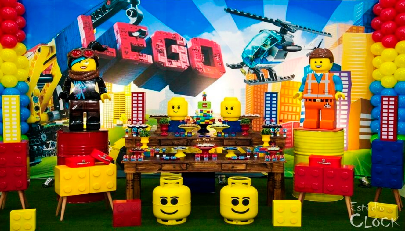 Decoração Lego 3D