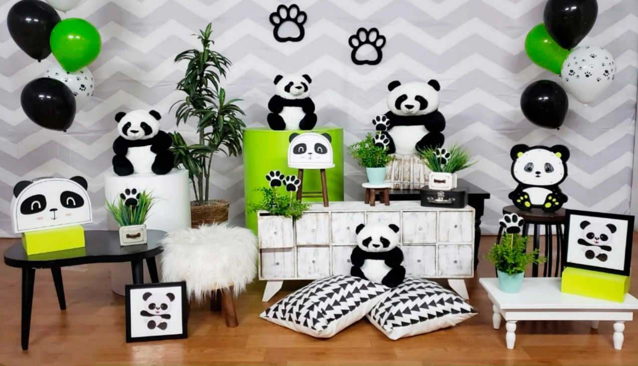 Decoração Panda Menino